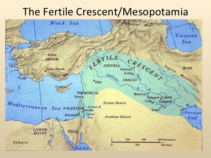 Physical Map Of Mesopotamia Ancient Mesopotamia Map - Miss Anton's Class Website